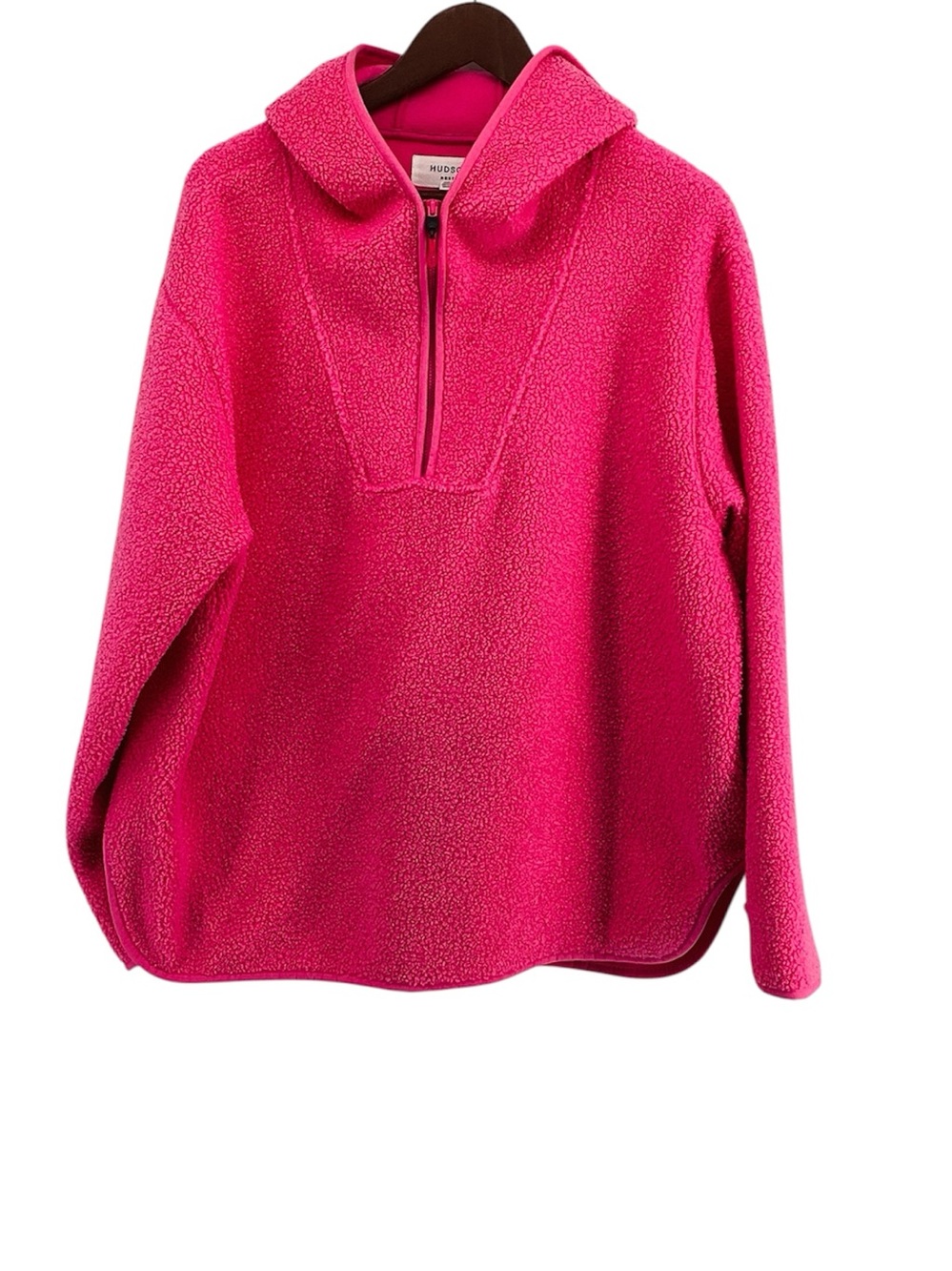 🐷 Hudson North Sherpa Half-Zip Pullover Jacket, Size 1X